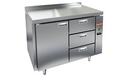 Стол холодильный HICOLD GN 13/TN P (выносной агрегат)