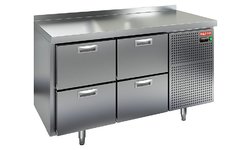 Стол холодильный HICOLD GN 22 BR3 TN