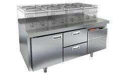 Стол морозильный HICOLD GN 12/BT LT