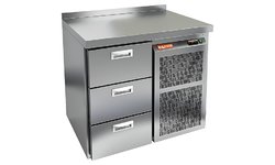 Стол морозильный HICOLD GN 3 BR2 BT