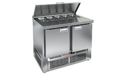Стол для салатов HICOLD SLE1-11SN с крышкой