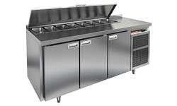 Стол для салатов HICOLD SL1-111SN с крышкой