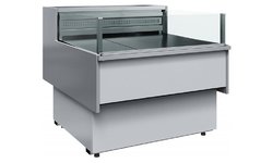 Витрина холодильная Carboma GC110 SM 1,25-2 0011-9006 (статика, с боковинами)