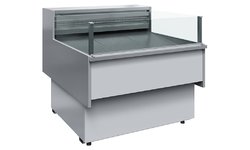 Витрина холодильная Carboma GC110 SP 1,5-2 0011-9006 (статика, с боковинами)