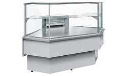 Витрина холодильная Carboma GC110 VM-5 0011-9006 (динамика, внешний 90, с боковинами)