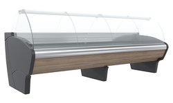 Витрина холодильная Carboma G110 SV 2,5-1-1 (ВХСр-2,5 G110) (статика, выносной агрегат)