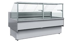 Витрина холодильная Carboma GC110 SM 2,5-1 0011-9006 (статика, с боковинами)
