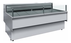 Витрина холодильная Carboma GC110 SP 2,0-2 0011-9006 (статика, с боковинами)