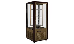 Витрина кондитерская Carboma R120Cвр Люкс