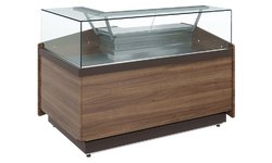 Витрина кондитерская Carboma KC82 SM-5 01 VISION модуль правый, 1003, белая