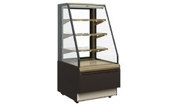 Витрина кондитерская Carboma KC70 VM 0,6-2 Standard открытая (0102-0109, шоколад / золото)