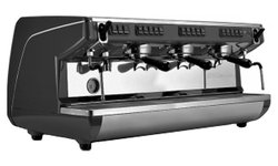 Кофемашина Nuova Simonelli Appia Life 3Gr V черная, высокие группы, экономайзер, автомат