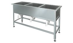 Ванна моечная Марихолодмаш М-3-0,45-0,8/2,3