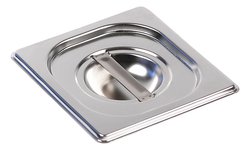 Крышка для гастроемкости Luxstahl 816-L GN 1/6 (176х164) нерж.