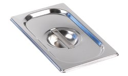 Крышка для гастроемкости Luxstahl 814-L GN 1/4 (265х164) нерж.