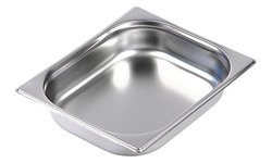 Гастроемкость Luxstahl 812-2 GN 1/2-65 (327х265х65) нерж.