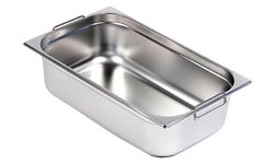Гастроемкость Gastromix GN-H 1/2-100 (325х265х100) нерж. сталь, с ручками