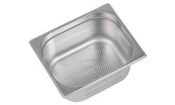 Гастроемкость Luxstahl 812-6SP GN 1/2-150 (327х265х150) перф., нерж.
