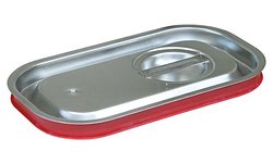 Крышка для гастроемкости Luxstahl 814-LRP GN 1/4 (265х164) нерж.
