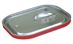 Крышка для гастроемкости Luxstahl 812-LRP GN 1/2 (327х265) нерж.