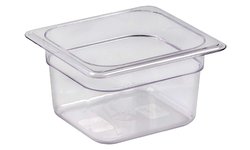 Гастроемкость Luxstahl JW-P164 GN 1/6-100 (176х164х100) поликарбонат