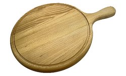 Доска для пиццы Luxstahl бук, 330х350х20 мм