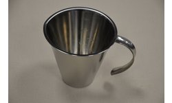 Емкость мерная со шкалой и ручкой, d=15,5 см h=14 см 1л.,нерж.сталь